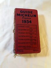 Guide michelin 1934 d'occasion  Épinay-sur-Orge