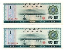 Cina coppia banconote usato  Vittorio Veneto