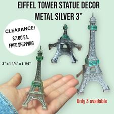 Silver metal eiffel for sale  San Diego