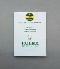 Rolex guarantee warranty usato  Corropoli
