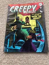 Creepy worlds magazine for sale  SOUTHEND-ON-SEA