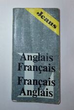 "Vaqueros vintage inglés francés diccionario de bolsillo alemán occidental 5x2,5" segunda mano  Embacar hacia Argentina