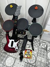GUITAR HERO World Tour Complete Band Set  Drum Kit Drums Controller - Xbox 360 for sale  Shipping to South Africa
