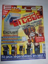 Rare Ancien Magazine Jeux Videos Emulation --  E-MULEZ --Spécial Bornes Arcade comprar usado  Enviando para Brazil