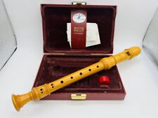 Lindo buxo soprano barroco (?) flauta. Moeck feito na Alemanha comprar usado  Enviando para Brazil