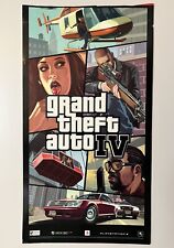 Usado, Raro pôster promocional original Grand Theft Auto IV GTA 4 comprar usado  Enviando para Brazil