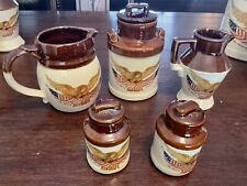 5 large vintage canning jars for sale  Fuquay Varina