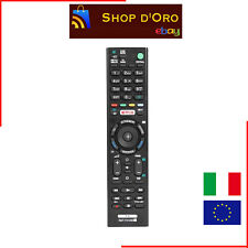 TELECOMANDO SMART TV UNIVERSALE COMPATIBILE PER SONY BRAVIA NETFLIX FULL HD LCD usato  Arzano