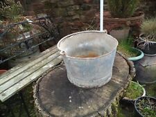 Galvanized bucket tub for sale  APPLEBY-IN-WESTMORLAND