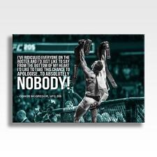 Conor mcgregor quote for sale  MANCHESTER