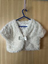 Girls bolero white for sale  EDINBURGH