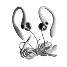 Fones de ouvido Philips Sports gancho com fio com microfone SHS3305 BRANCO, usado comprar usado  Enviando para Brazil