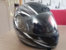 Helm motorradhelm schwarz gebraucht kaufen  Wetzlar-Blasbach