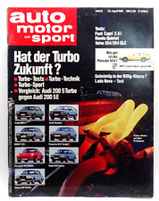 Zeitschrift auto motor gebraucht kaufen  Solingen