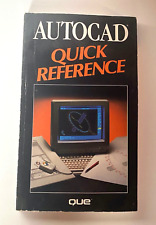 AUTOCAD Quick Reference QUE Paperback Book 1989 FreePost UK na sprzedaż  Wysyłka do Poland