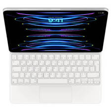 Używany, Oryginalna klawiatura Apple iPad Pro Magic 12,9'' arabska biała A2480 na sprzedaż  PL