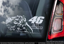 Adesivo de carro Valentino Rossi - Superbikes para-choque janela decalque capacete presente 46 -V05, usado comprar usado  Enviando para Brazil