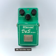 Usado, Pedal de efeitos de guitarra MAXON OD-801 D&S sustentador de distorção feito no Japão 129508 comprar usado  Enviando para Brazil