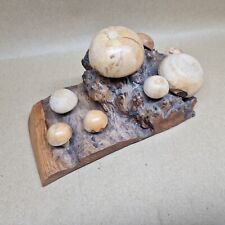 Wooden mushroom carving for sale  PERTH