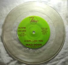 Usado, MAD DOGS: "A Girl Like You" 45 Zero Discos Vinil Transparente-Obscuro Punk Rock comprar usado  Enviando para Brazil