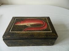 Vintage wooden box for sale  MITCHAM