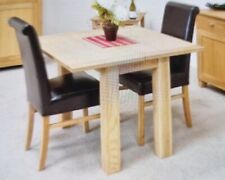 Square oak dining for sale  HAYES