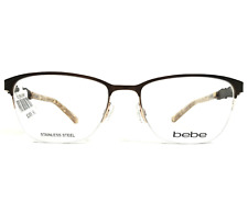 Armações de óculos Bebe BB5177 200 TOPÁZIO floral marrom ouro cristais 52-17-135, usado comprar usado  Enviando para Brazil