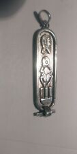 Egyptian cartouche sterling for sale  Old Forge