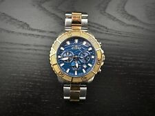 Invicta relógio masculino mergulhador profissional mostrador azul pulseira de aço inoxidável de dois tons 24002, usado comprar usado  Enviando para Brazil