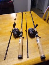 2 Shakespeare Crusader CRUS6010SCPDQ 6' 2ps Medium Act Spin Cast Fishing Combos for sale  Shipping to South Africa