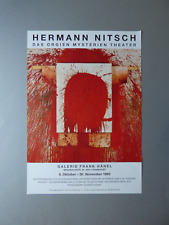 Hermann nitsch plakat gebraucht kaufen  Würselen