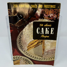VINTAGE 1950 Culinary Arts Institute 250 receitas clássicas de bolo # 3 anos 50 comprar usado  Enviando para Brazil