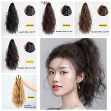 hair extensions ponytail real hair for sale  Shipping to Ireland