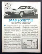 1972 saab sonett for sale  Skippack