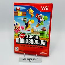 Nintendo Wii Video Games New Super Mario Bros. 2009 NTSC-J Japanese for sale  Shipping to South Africa