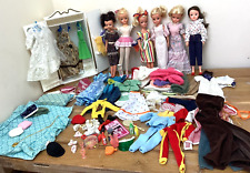 Vintage 1970s Sindy Doll Bundle, 6 Dolls, Clothes, Accessories, Wardrobe etc BE for sale  Shipping to South Africa