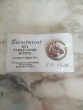Secretariat pin gold for sale  Fort Myers