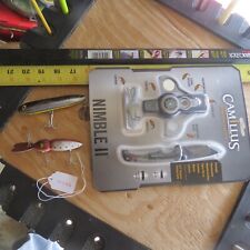 Camillus Nimble IIKnife with Compass & Two bass fishing lures (lot#10355) for sale  Shipping to South Africa