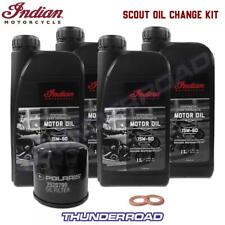 Indian scout oil for sale  BRIDGEND