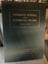 Farmacopea ufficiale della usato  Palermo
