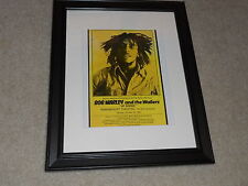 Mini-pôster emoldurado Bob Marley and the Wailers 1980 Portland OU concerto 14"x17" comprar usado  Enviando para Brazil