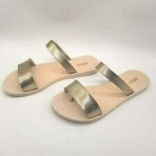 Sandálias femininas Melissa metálicas douradas casuais tamanho 7 comprar usado  Enviando para Brazil