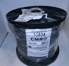 Cabo de rede Belden CMR Cat5E 1000' preto 4 PR 24 AWG Datatwist 1583A, usado comprar usado  Enviando para Brazil