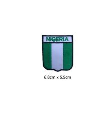 Nigeria flag badge for sale  FELTHAM