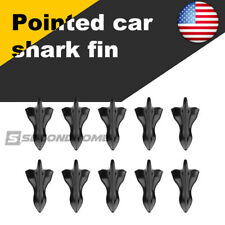 10X Shark Fin Diffuser Vortex Generator Car Wing Roof Spoiler Bumper Universal for sale  Shipping to South Africa