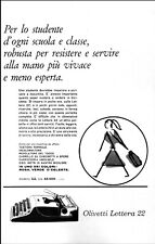 Pubblicita 1957 olivetti usato  Biella