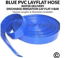 Blue layflat hose for sale  Shipping to Ireland