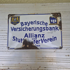 Altes emailschild bayerische gebraucht kaufen  Staßfurt