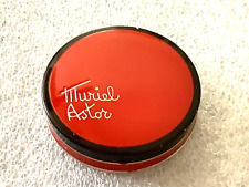 1930s Art Deco Rojo Esmalte Muriel Astor seco Rouge Compacto Vintage Nunca Usado Raro segunda mano  Embacar hacia Spain