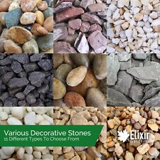 Decorative Coloured Stones | Pebbles Cobbles Slate Gravel Chippings Aggregates for sale  MORECAMBE